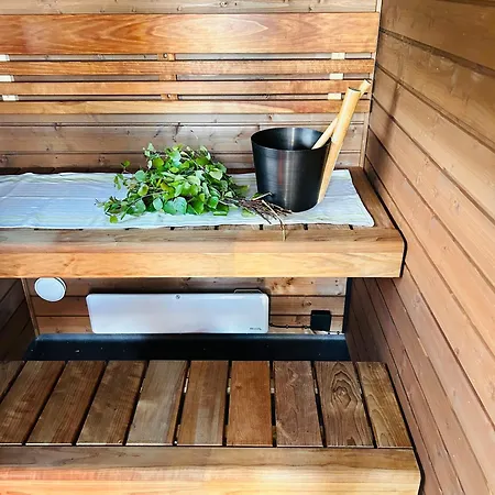 Casa de Férias The Saunacabin Enchanted Lapland *