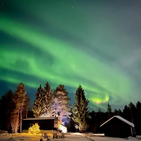 Сasa de vacaciones The Saunacabin Enchanted Lapland *